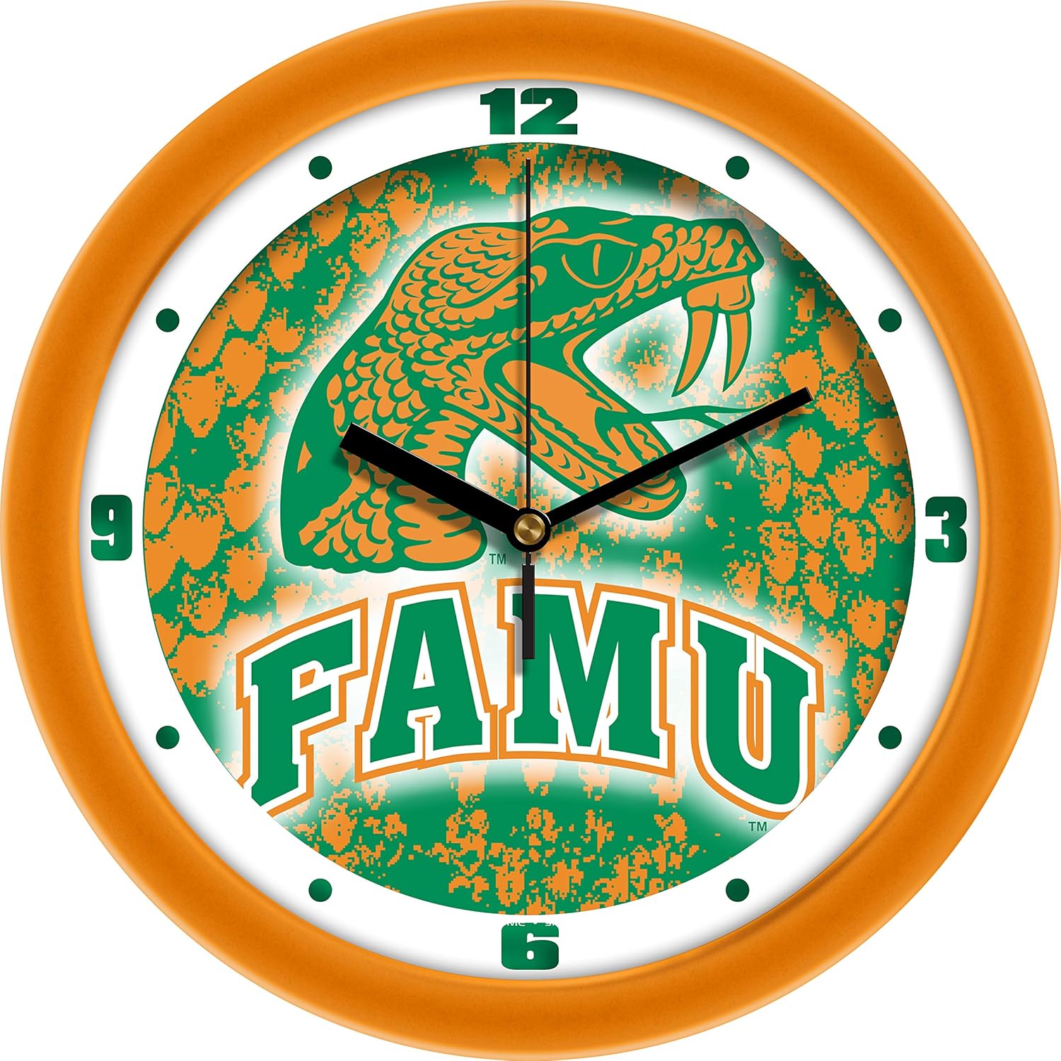 SunTime Florida A&M Rattlers - Dimension Wall Clock