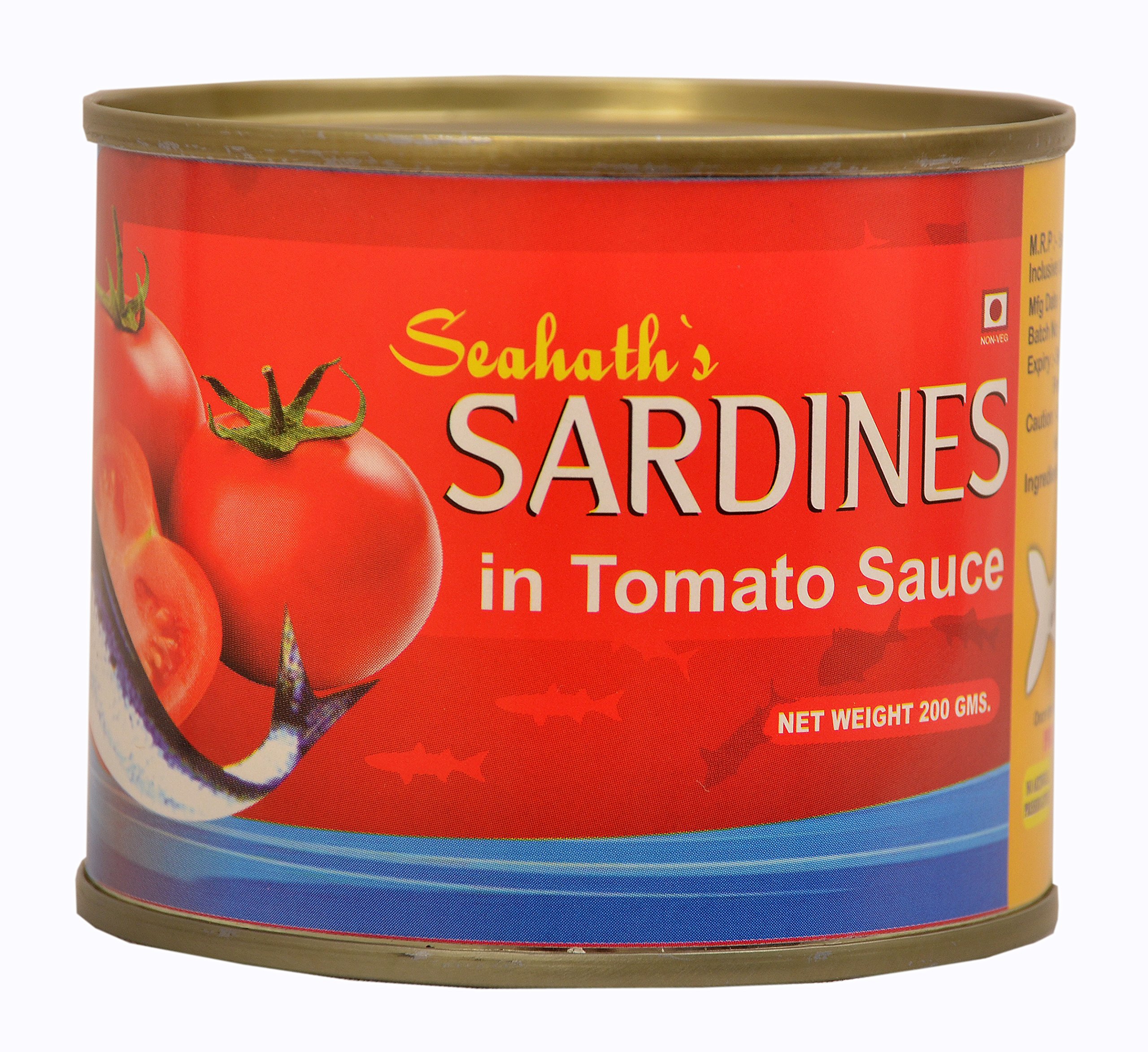 Seahaths Sardines In Tomato Sauce 200g Pack Of 12 Desertcart INDIA