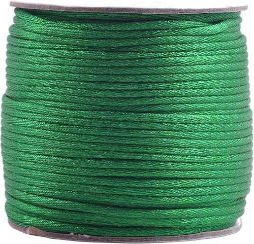 Vista 197 de KONMAY - Cuerda de nailon para hacer manualidades tipo bisutería, macramé o crochet, joyería, nudos chinos, Kumihimo, disponible en varios tamaños