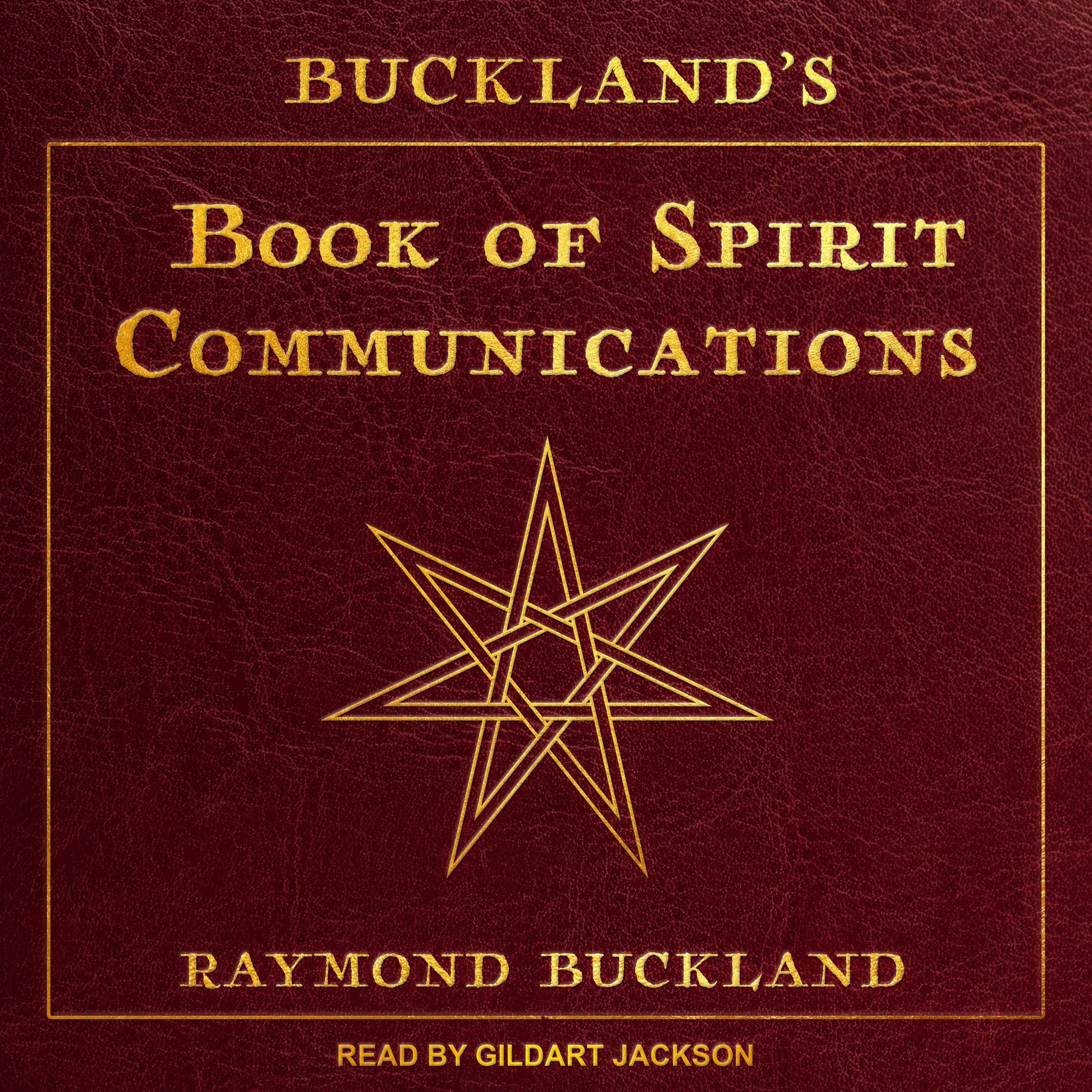 Cover art for Buckland's Book of Spirit Communications