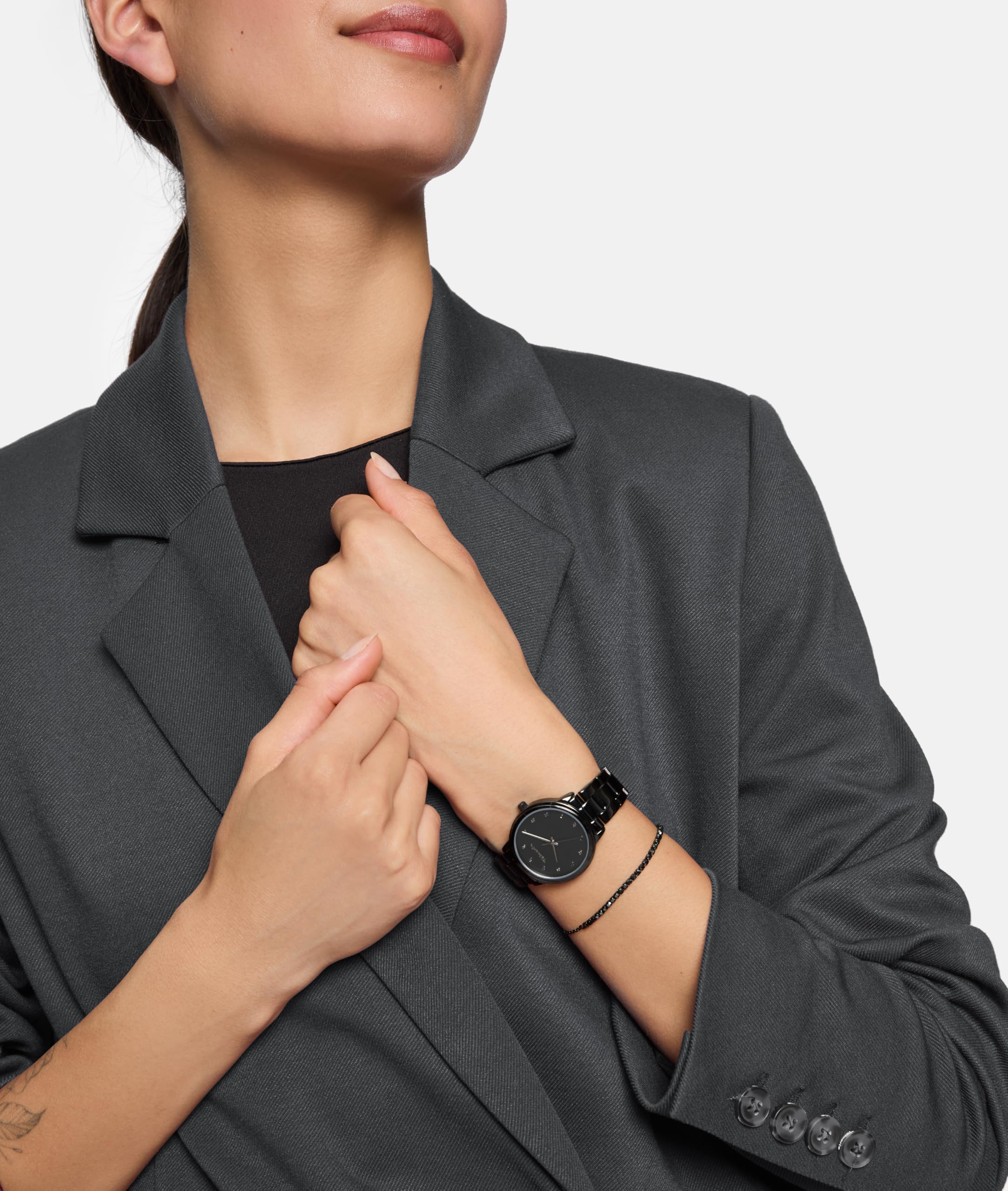 Tamaris Damenuhr – Runde Quarzuhr für Damen mit Edelstahlband