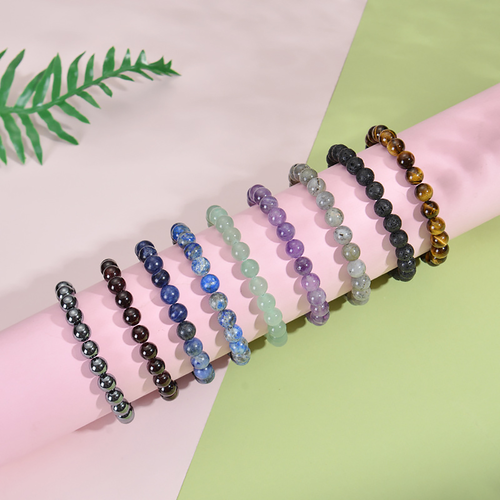 Citrine-Bracelet-for-Women-8mm-Real-Crystal-Yellow-Citrine-Bead-Bracelet-Natural-Stone-Bracelet-Stretch-Gemstone-Bracelets-Citrine-Jewelry-for-Women-Girls