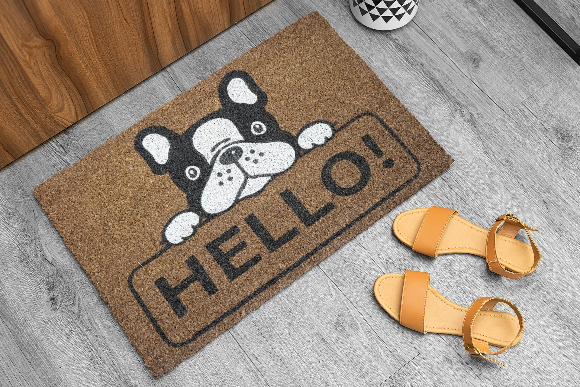 KOKO DOORMATS Fußmatte Outdoor – Lustige Welcome-Matte Mit Anti-Rutsch, 60x40 Cm Aus Kokosfaser