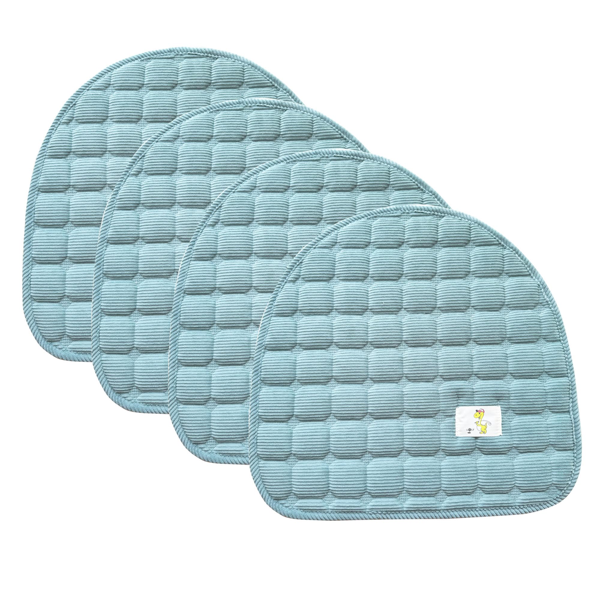 10PCS Seat Cushion for U Shaped Dining Chairs Kitchen Chair Pads w