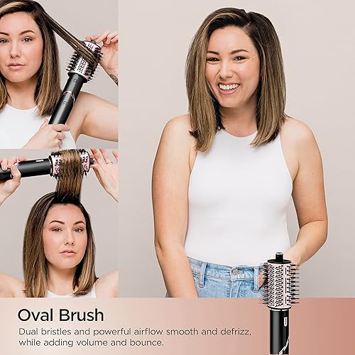 Miniatura 7 de Shark HD440BK FlexStyle - Sistema de secado al aire y peinado con el último paquete de accesorios de 6 piezas de rizadores de envoltura automática,