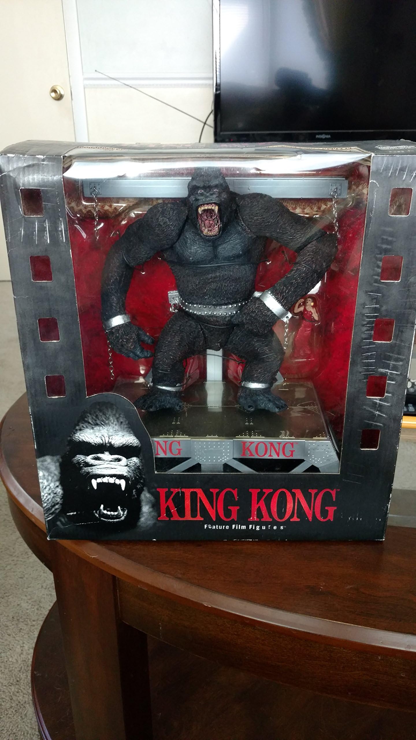 King Kong McFarlane Toys Movie Maniacs Playset MIB #8061