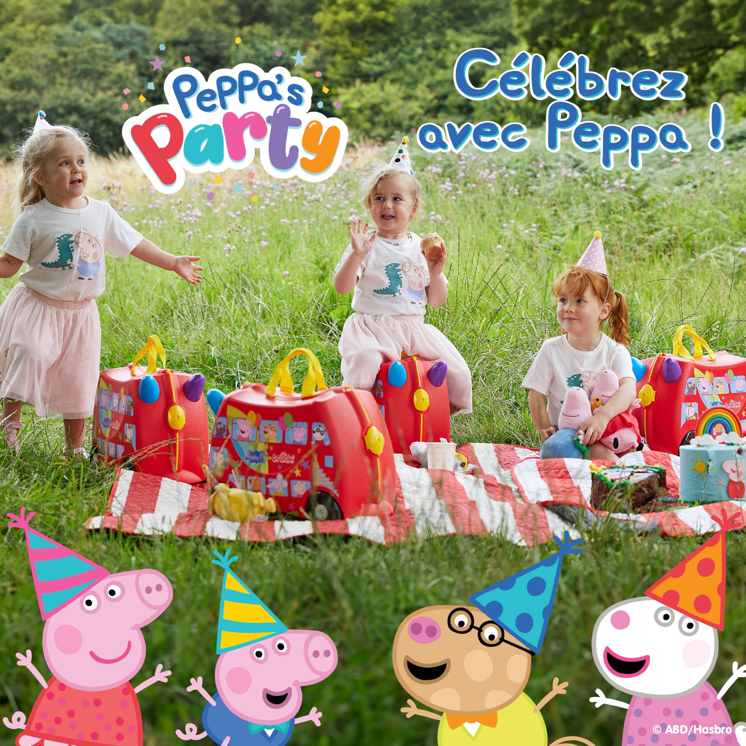 Trunki Valise Enfant – Valise Enfant – Bagage pour Enfant Cabine – Valise à roulettes