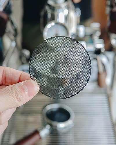 Miniatura 2 de Normcore 58,5mm Ultra-delgado 0,2 mm Pantalla de Disco - Pantalla de Ducha Inferior - Filtro de Café Metálico Reutilizable para Portafiltro de 58mm