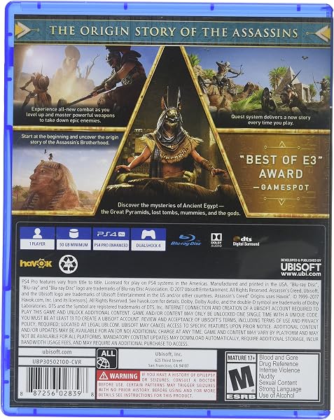 Assassin's Creed Origins - PlayStation 4 Standard Edition - 2
