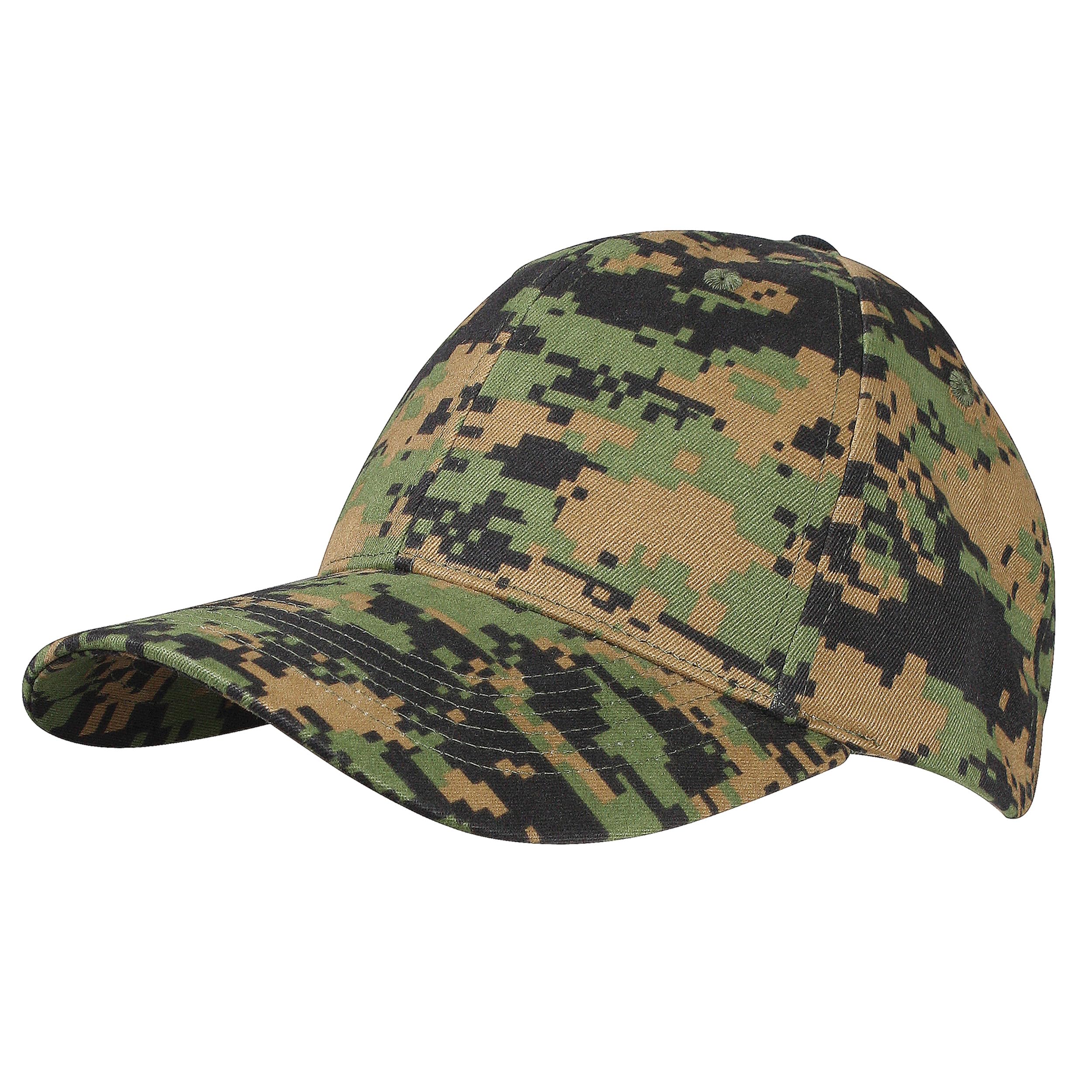 RothcoSupreme Camo Low Profile Cap – Adjustable Rugged Outdoor Baseball Hat