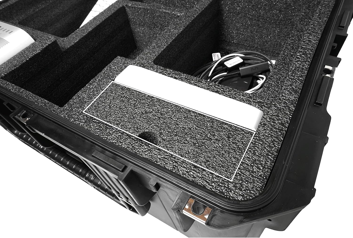 Case Club Case fits Mac Studio Display. Heavy Duty, Airline Approved, Shippable - Also Fits Mac Studio, Mac Mini or M4 Mac Mini, Keyboard & Accessories - Rolling, Lockable, Waterproof, Hard Case