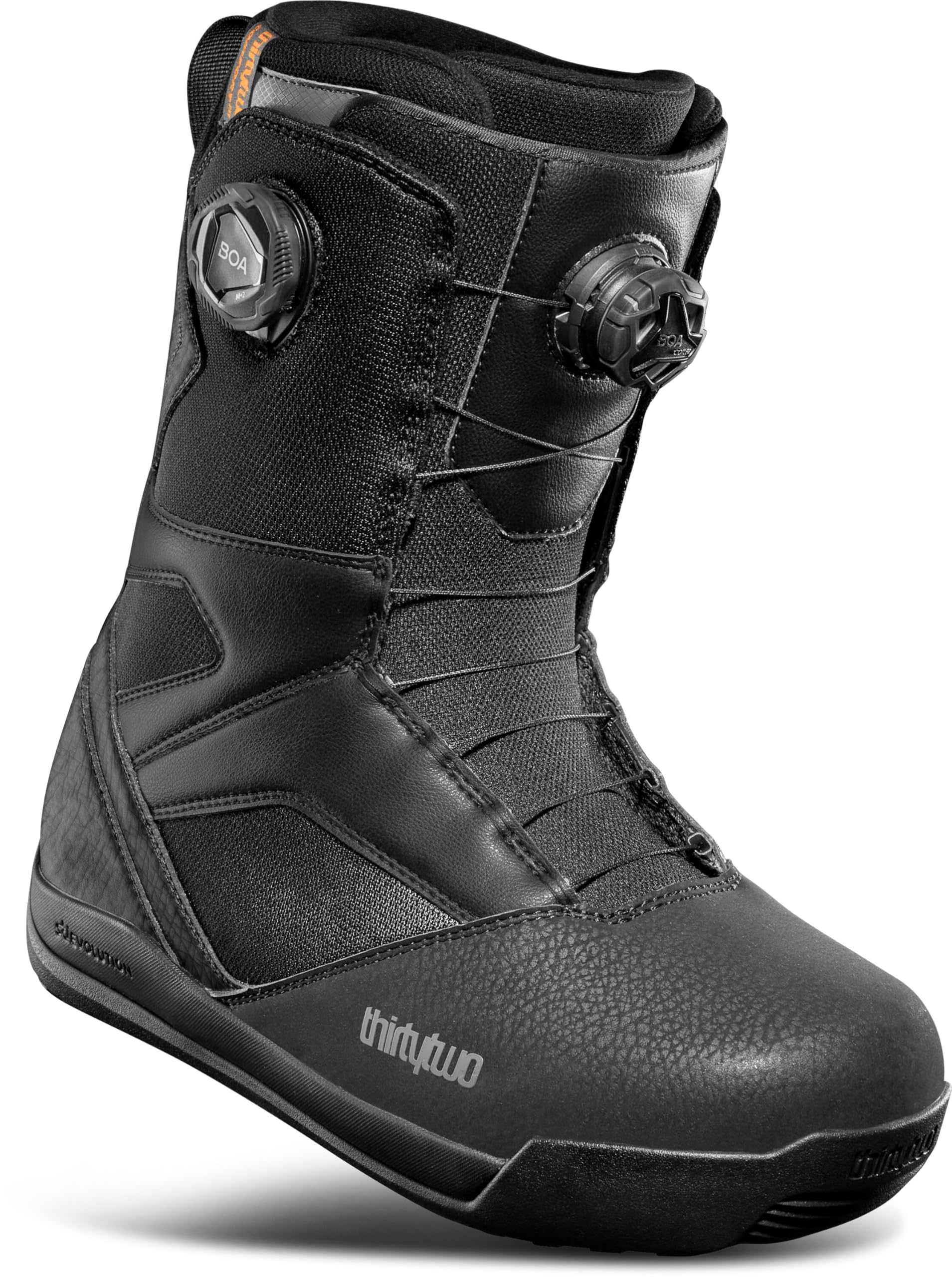 ThirtyTwo STW Double Boa Snowboard Boots - Snowboard Boots with Dual-Zone Lacing & Grippy Outsole