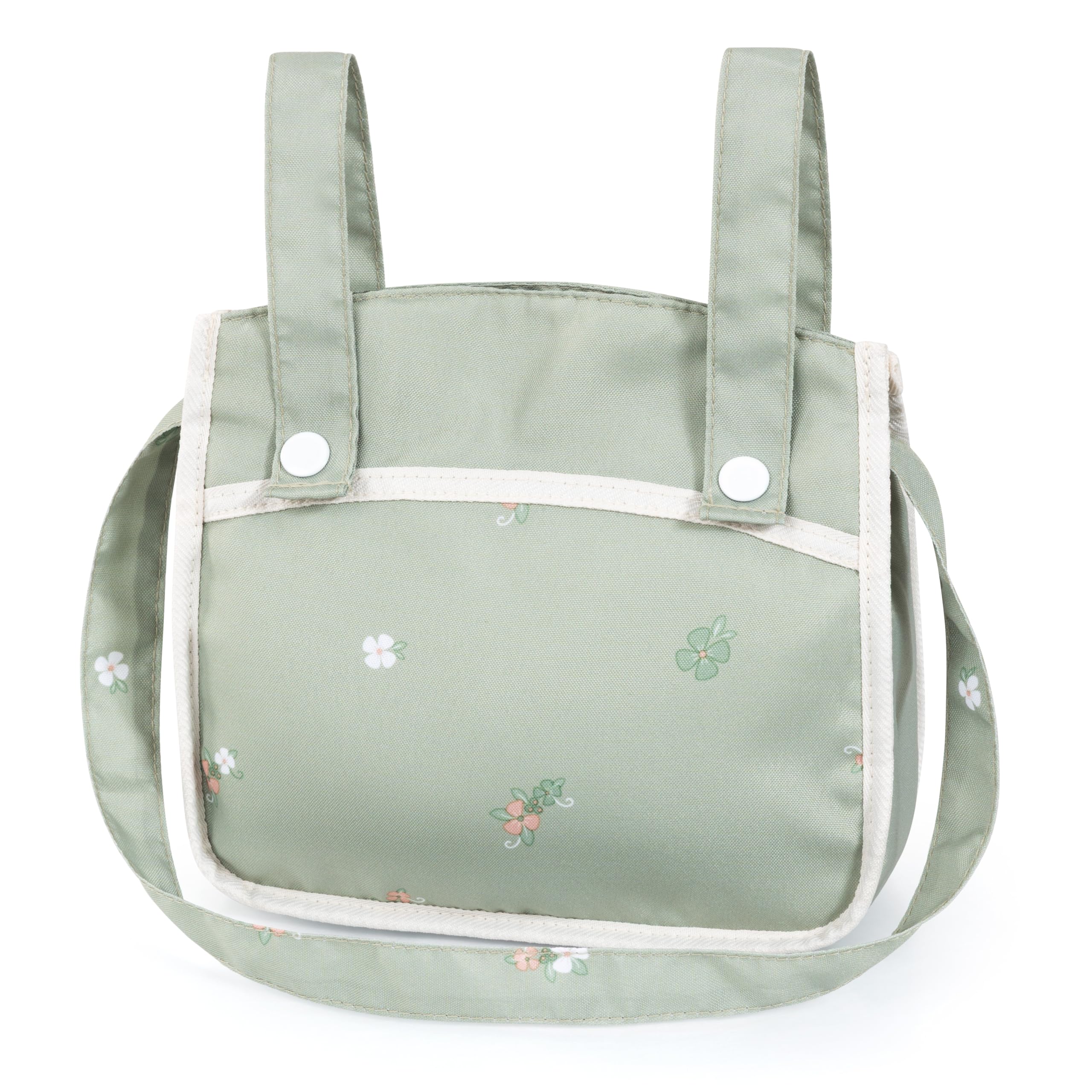 Bayer Design Landau Jumeaux pour Poupée Twin Xeo avec Sac | poussette double, réglable en hauteur, poignée pivotante, roues avant mobiles, panier intégré, sac à bandoulière