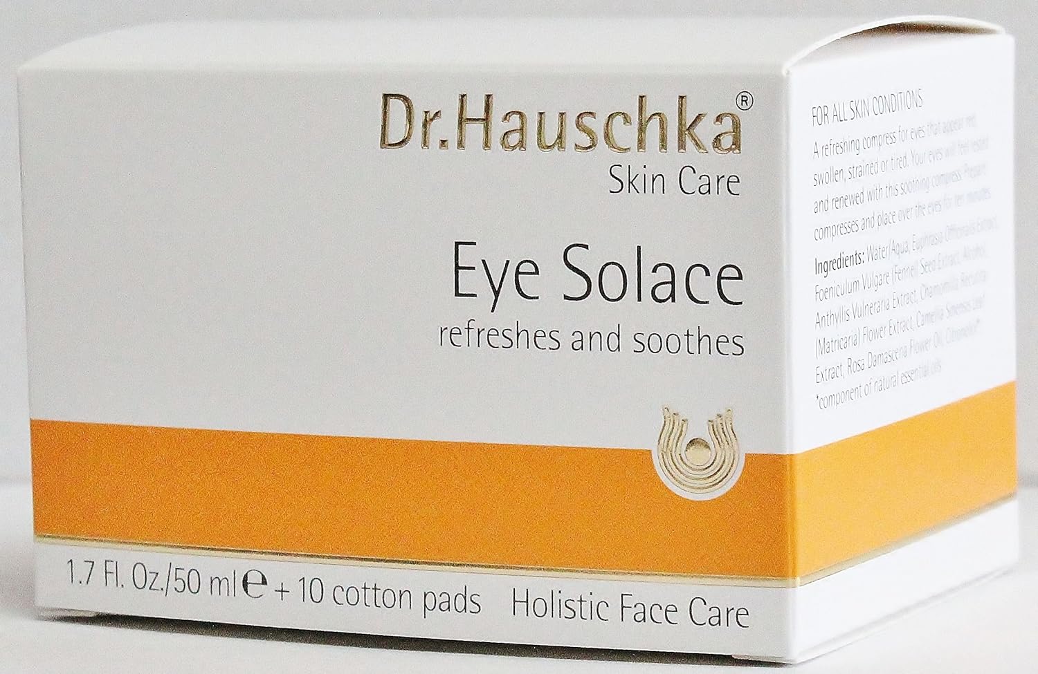 Dr. Hauschka Eye Solace Eye Cotton Pads, 10 Count