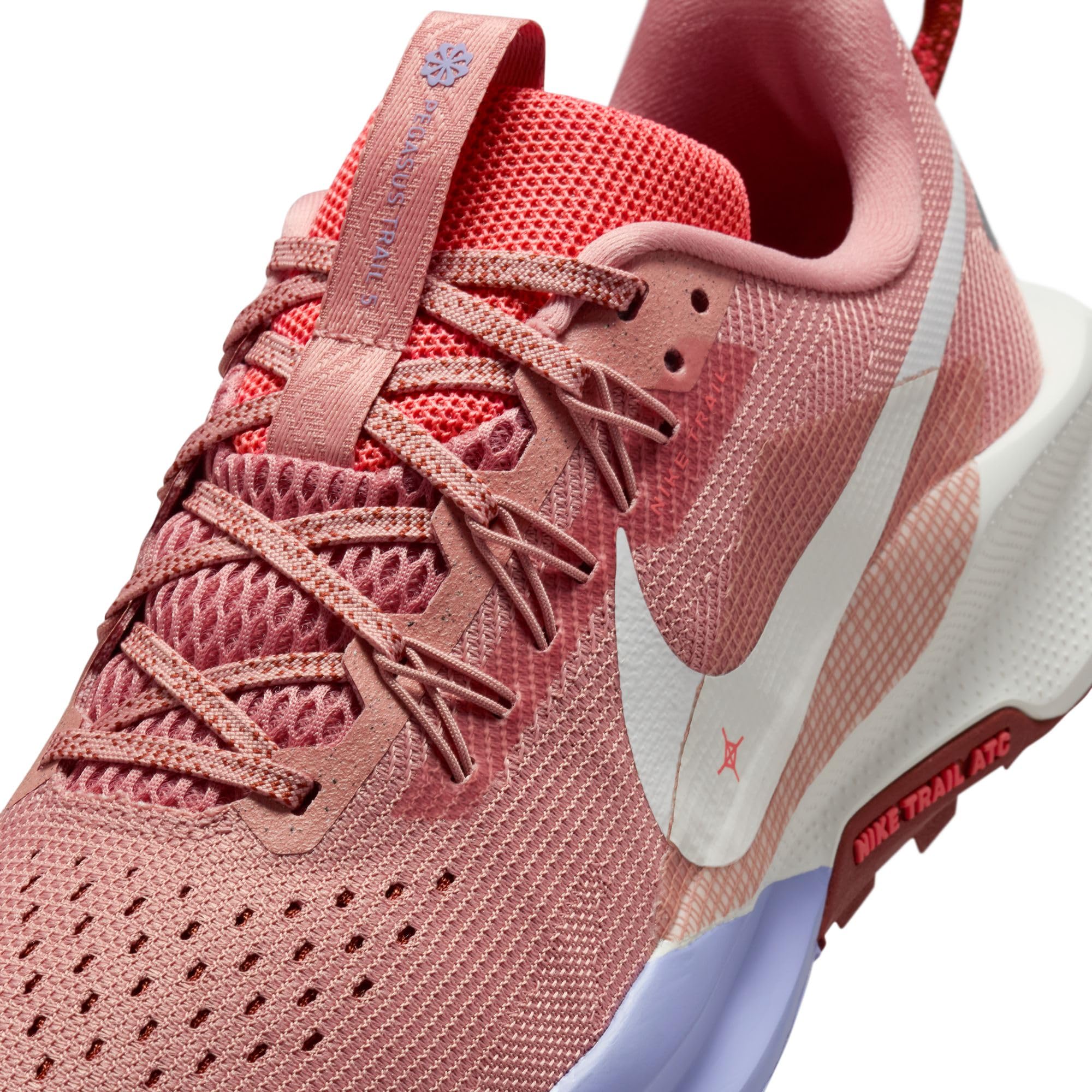 Nike DV3865-601 Pegasus Trail 5 Mujer Red Stardust/Mars Stone-Sail-L EU 39