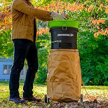 Earthwise LM71313 Amp 13-Inch Corded Electric Leaf Mulcher