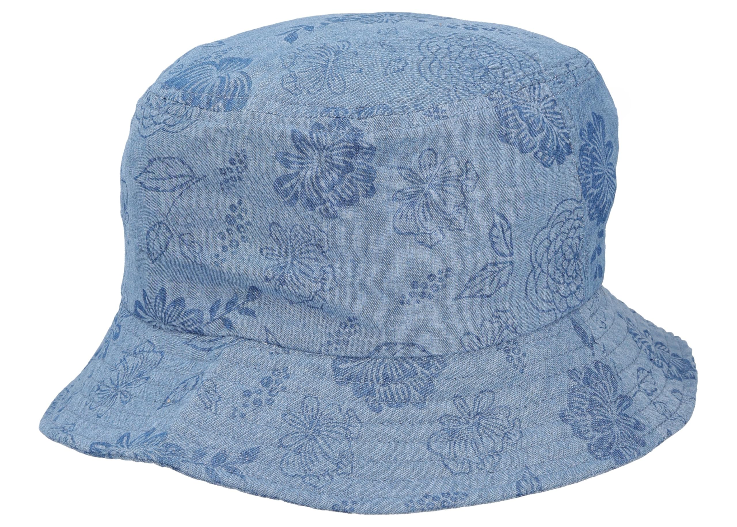 Cappello Donna Estivo a Campana in Cotone, Rosa o Bianco, Traspirante, con Nastro Floreale, Taglia 56-58 cm, UPF 15, Pieghevole e Leggero