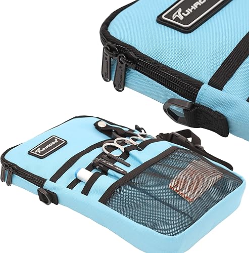 Vista 31 de Riñonera para enfermera con soporte para cinta, organizador de bolsillo para enfermeras para profesionales médicos, bolsa de cintura de enfermera