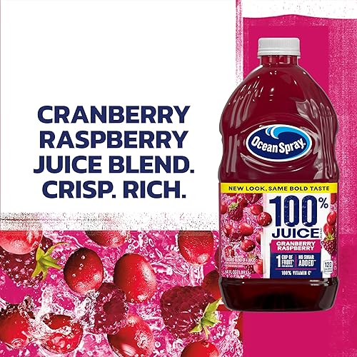 Vista 235 de Ocean Spray Bebida de cóctel de jugo de arándano, botellas de 32 onzas (paquete de 12)