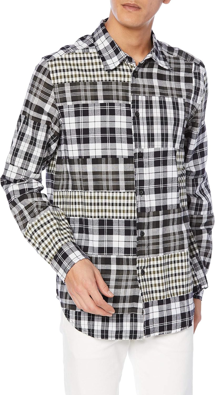 め0904着物リメイク大島紬ピンタックイタリアンカラーアロハシャツ