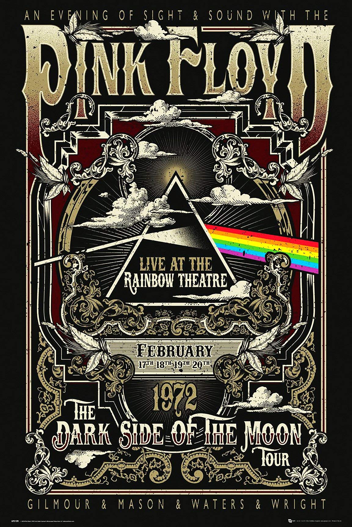 Pink Floyd Poster Collection - Retro Music Art -19 Pink Floyd Poster Collection - Retro Music Art -19