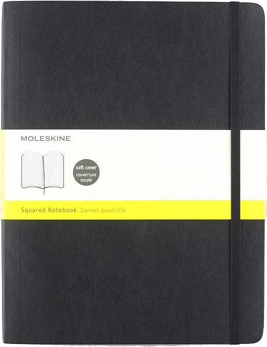 Moleskine Soft Cover Legendary Notebooks (Squared