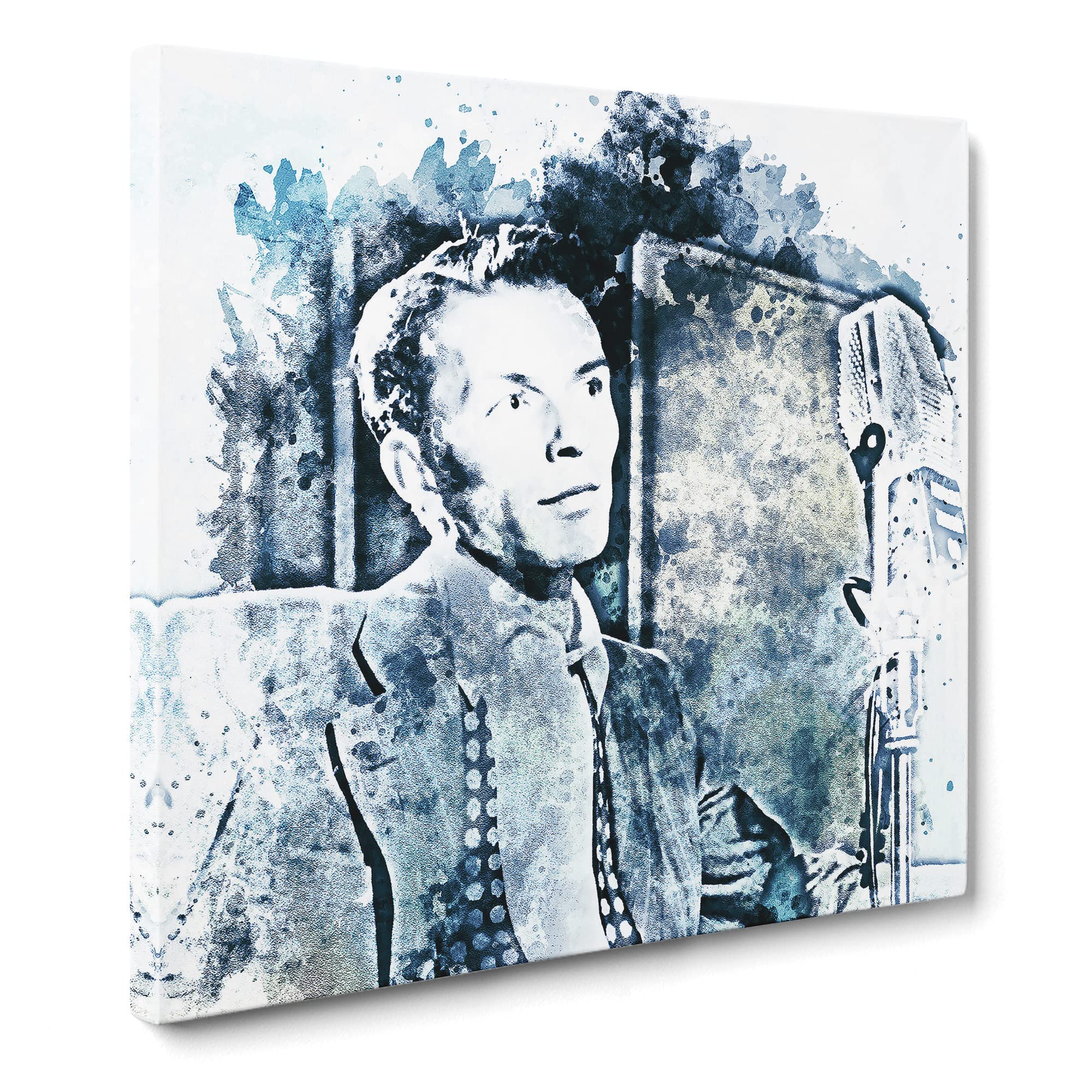 Frank Sinatra Canvas Print, Mixed, 35L x 35W cm