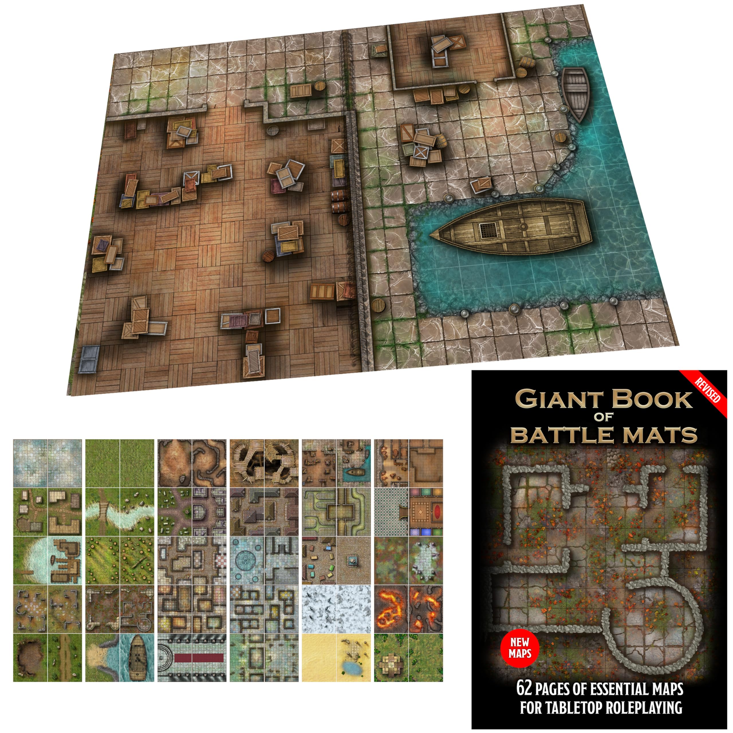 Giant Book of Battle Mats poprawione przez Loke