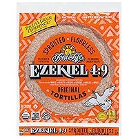 Vista 1 de FOOD FOR LIFE Tortillas orgánicas de grano entero, 12 onzas