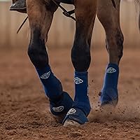 Vista 34 de Professionals Choice - Bota de campana de extralimitación con casco balístico para equinos