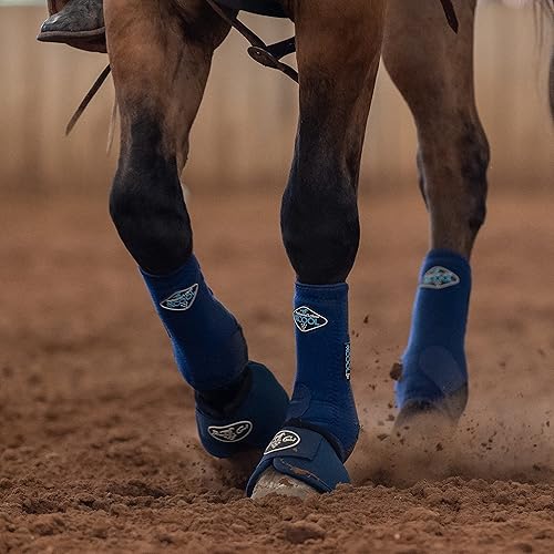 Vista 34 de Professionals Choice - Bota de campana de extralimitación con casco balístico para equinos