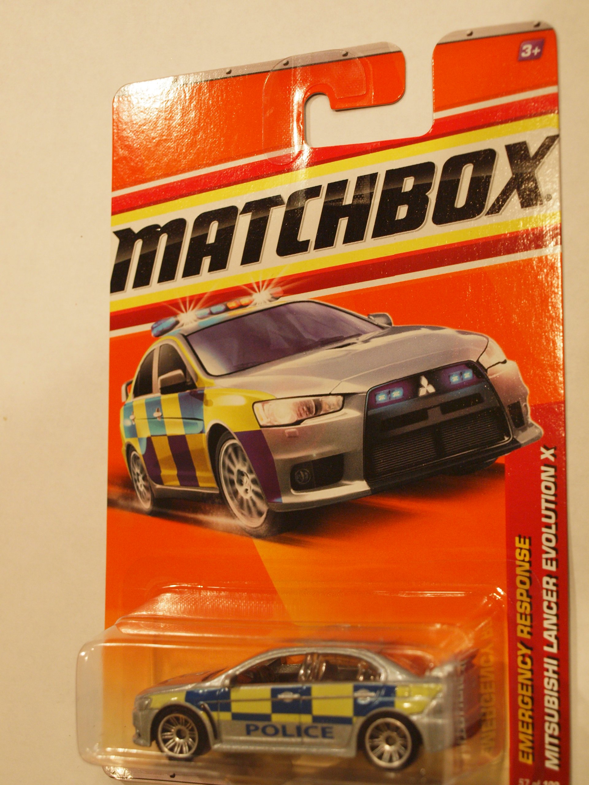 Amazon.com: Matchbox #57 Emergency Response Mitsubishi Lancer
