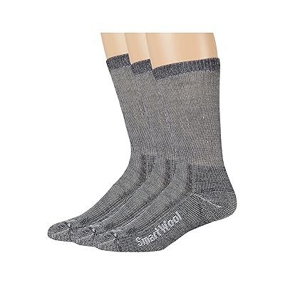 Smartwool Classic Hike Full Cushion Crew 3 Pack Crew Cut Socks Shoes Deep Navy
