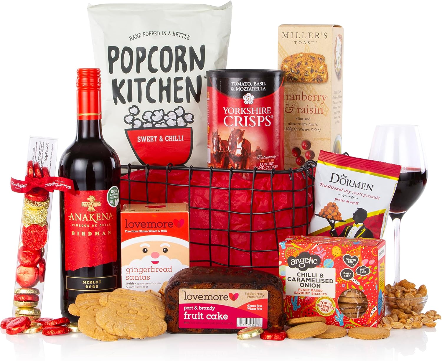 The Sensation Gluten & Wheat Free Food and Drink Hamper Virginia