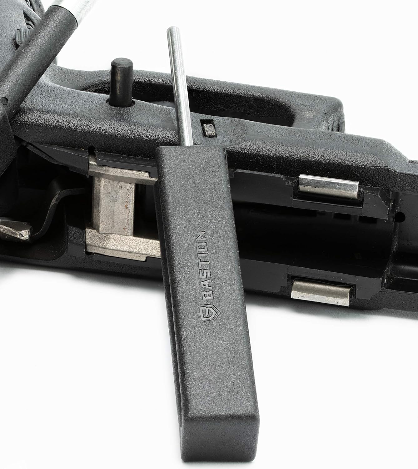 BASTION Pin Punch Tool for Glock | Make Field Stripping Super Fast & Easy | Hardened Steel Gunsmithing Tool for Glock | Ideal Removal Tool of Locking Block, Trigger Housing & Trigger Pins : Sports & Outdoors