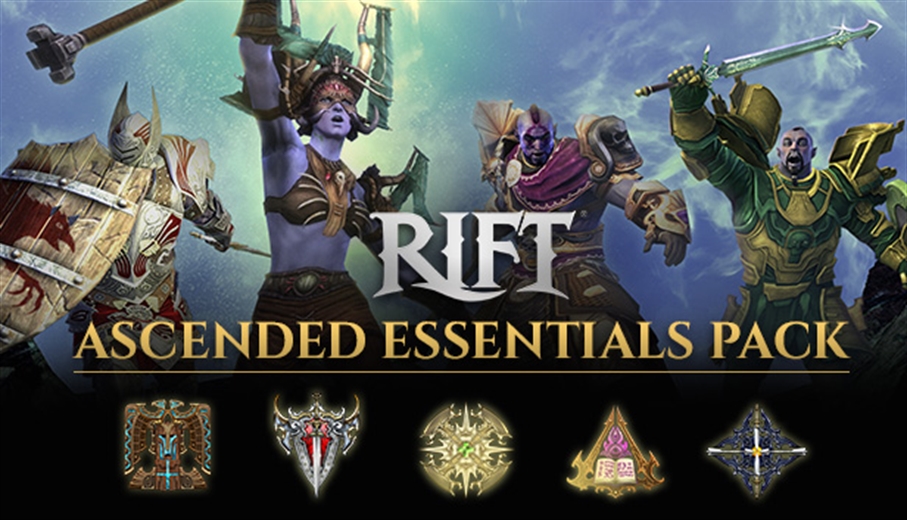 RIFT Ascended Essentials Pack Code Jeu PC Clé MMORPG RPG Extension