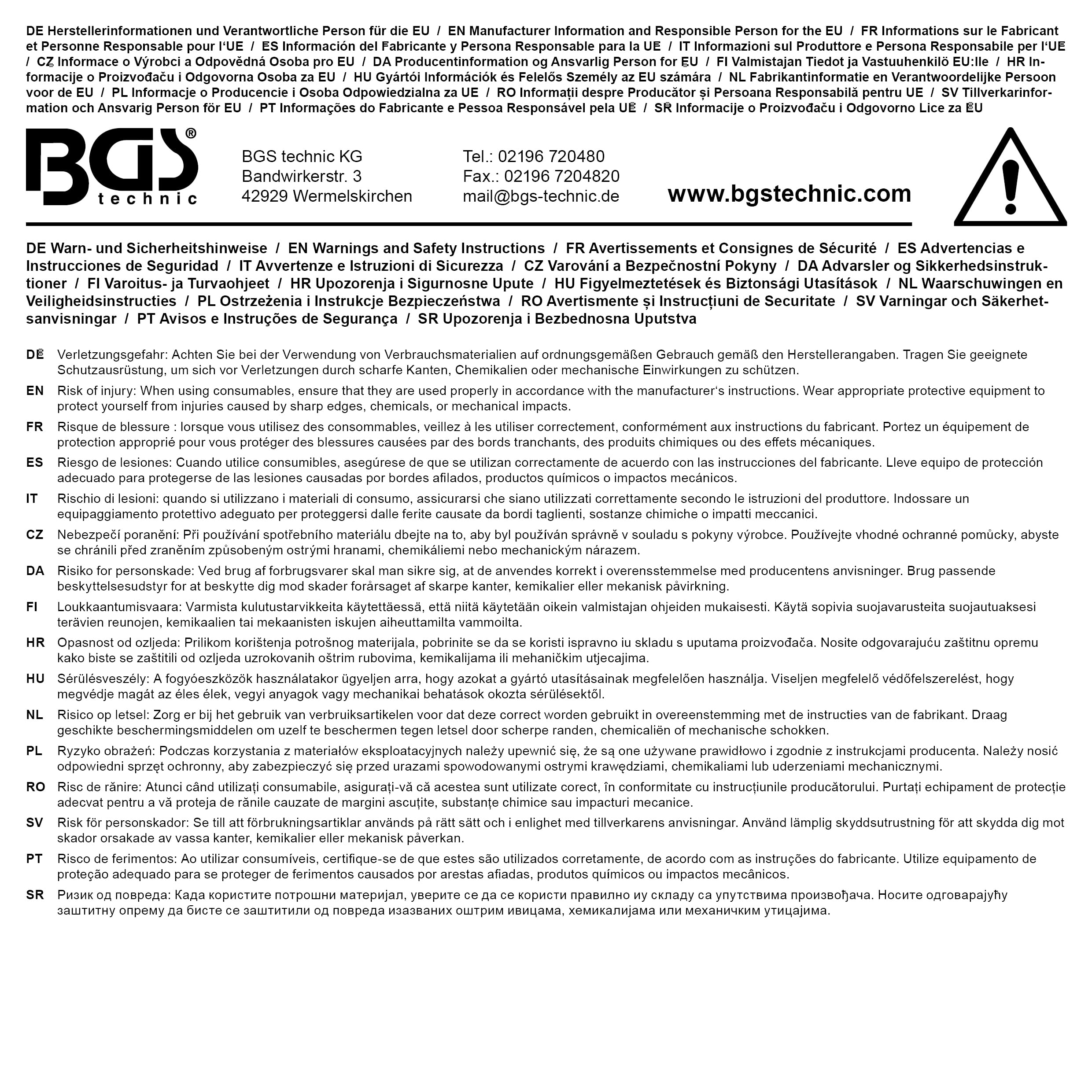 BGS 9634 | Surtido de conectores | 350 piezas