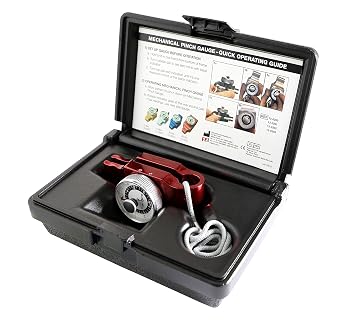 Baseline 12-0201 Pinch Gauge, 60 lbs Capacity, Red