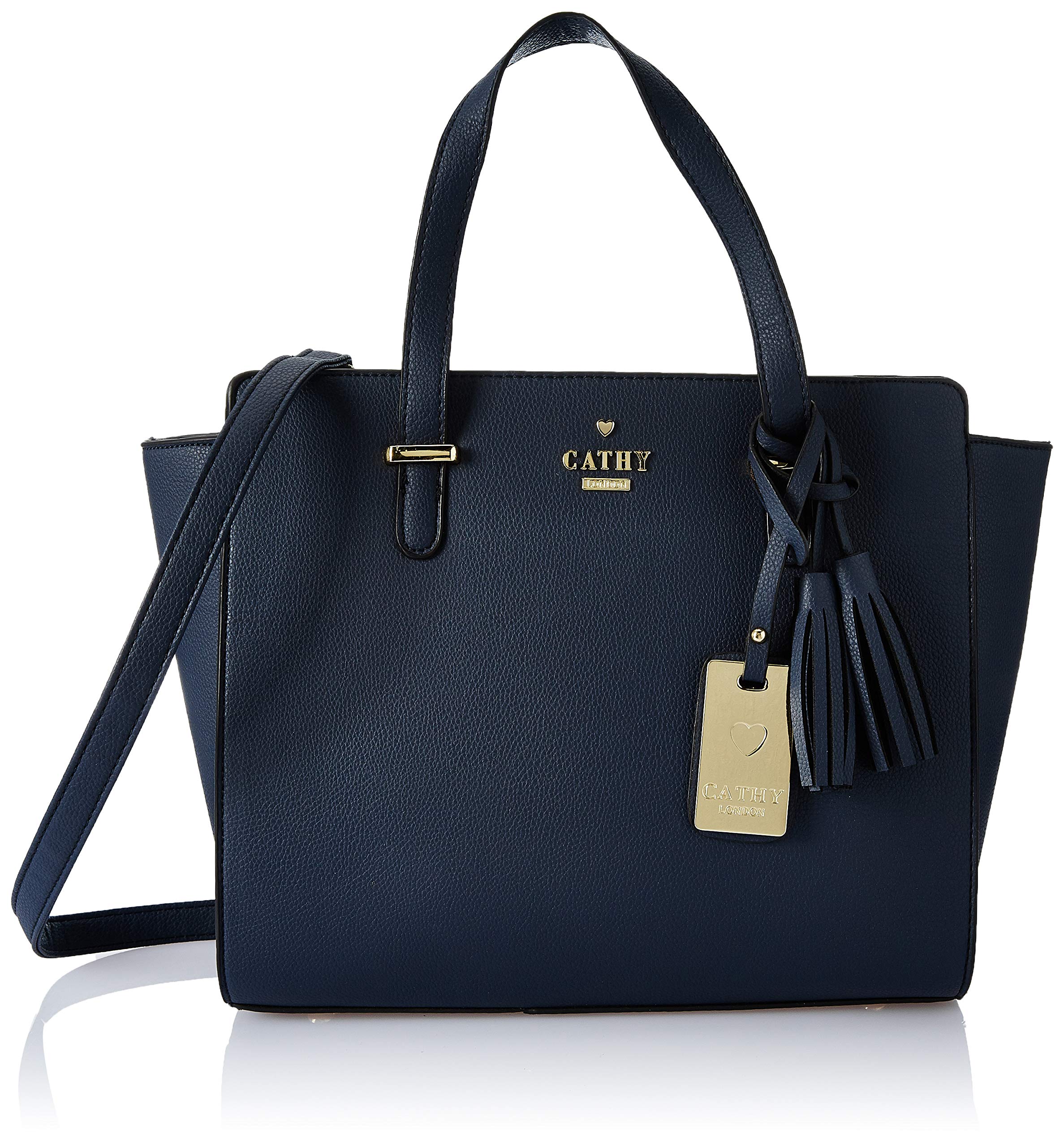 CATHY LONDON Women's Handbag, Material- Synthetic Leather, Colour- Blue