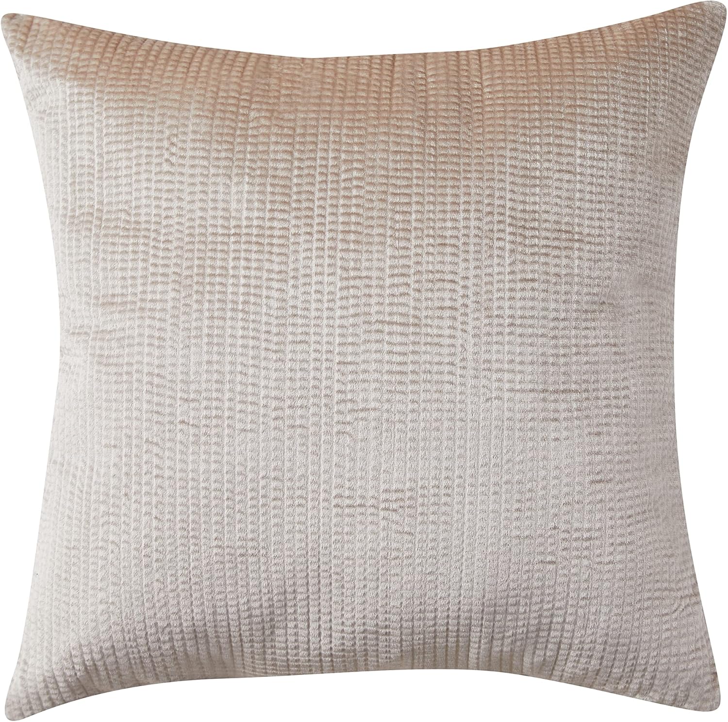 Tahari Home Pillow Perfect for Couch, Bed & Chair, 20" x 20", Emerson Taupe Home