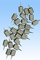 Delmhorst 2497-A100-24 Retainer Contact Pins, 5/16" Depth, 24-Pack for J2000 J4 BD-2100 Moisture Meters & 21E Electrode