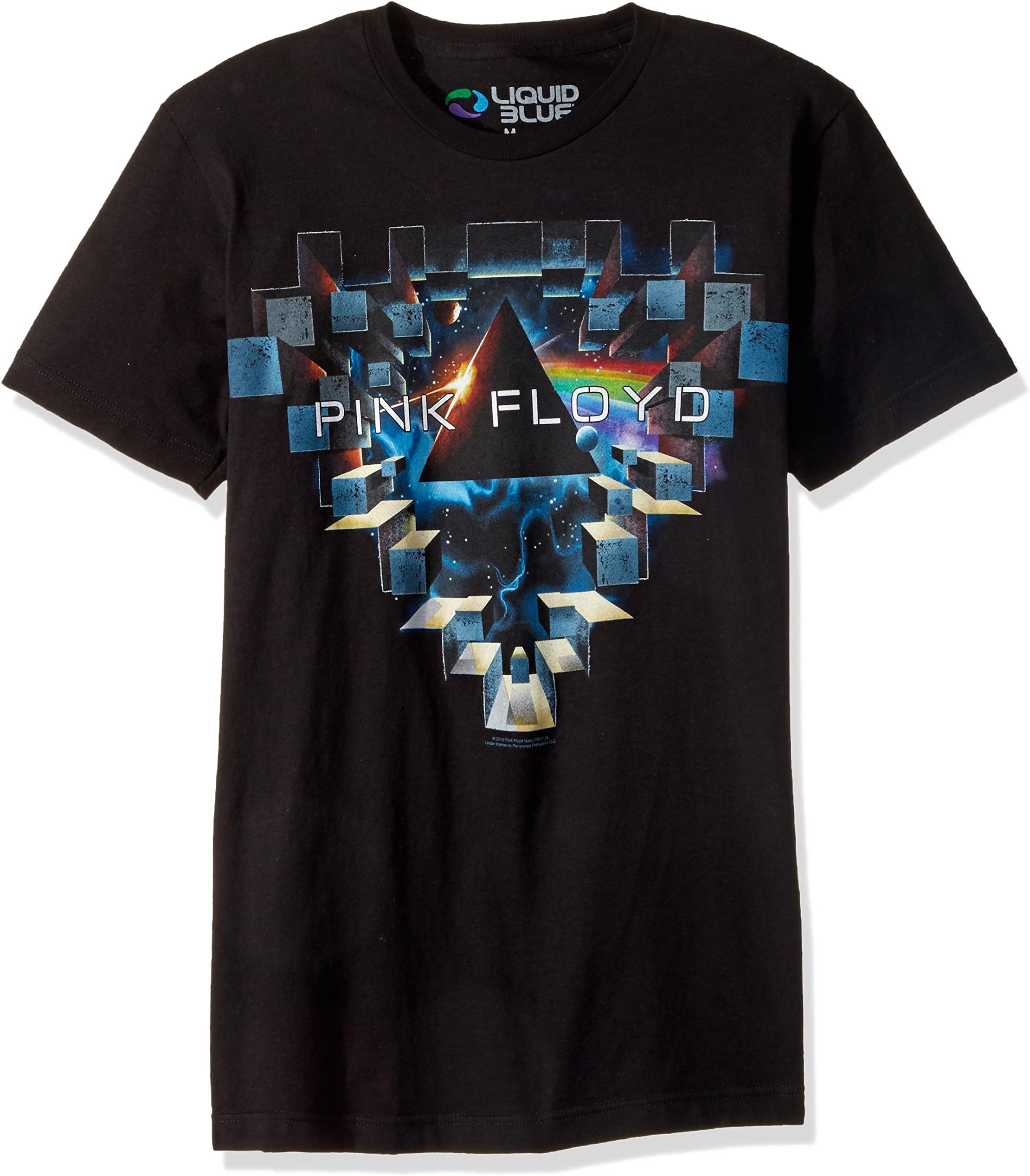 Men's Pink Floyd Space Window Short Sleeve T-shirt T-Shirt (pack of 1)