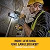 dewalt cordless hammer drill / driver (18 v 5 ah with led work light brushless motor technology two-speed all-metal gear incl. 2x batteries system quick charger and tstak box) dcd796p2