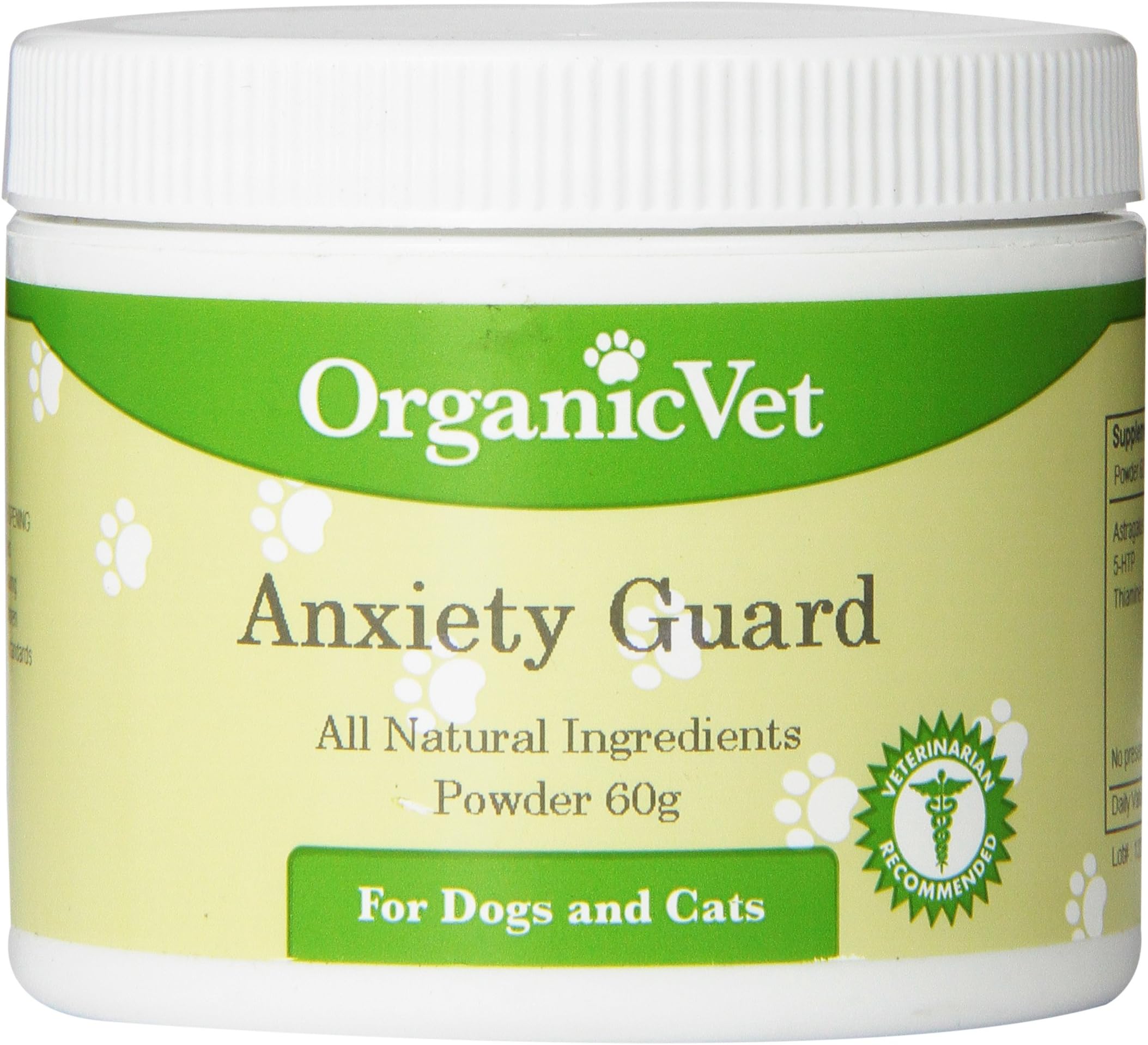 Anxiety Guard For Small Breed Dogs & Cats Nutritional Health Supplement