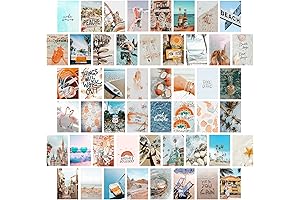 KOSKIMER Beach Vibes Summer Dorm Decor for Teen Girls
