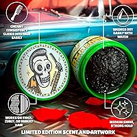 Vista 3 de Suavecito Pomade Firme (fuerte), capacidad de 4 onzas, 1 paquete, pomada para hombres, cera a base de agua de brillo medio como gel para el cabello