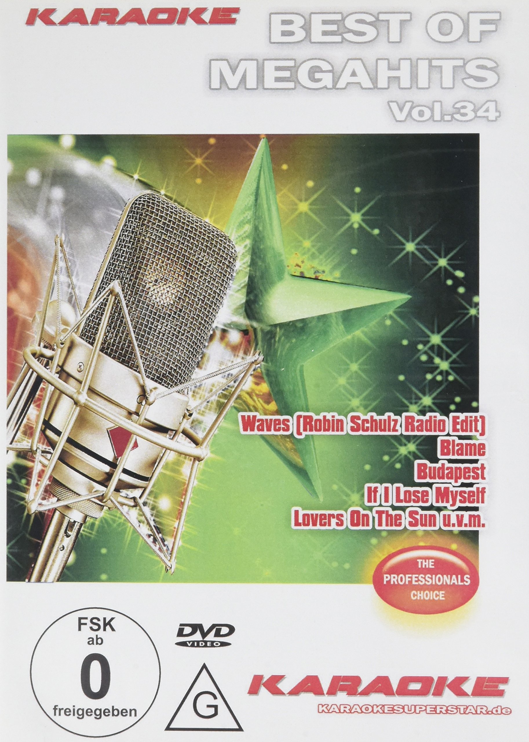 Best Of Megahits Vol.34 Tubes 2015 DVD música pop dance videoclips originales