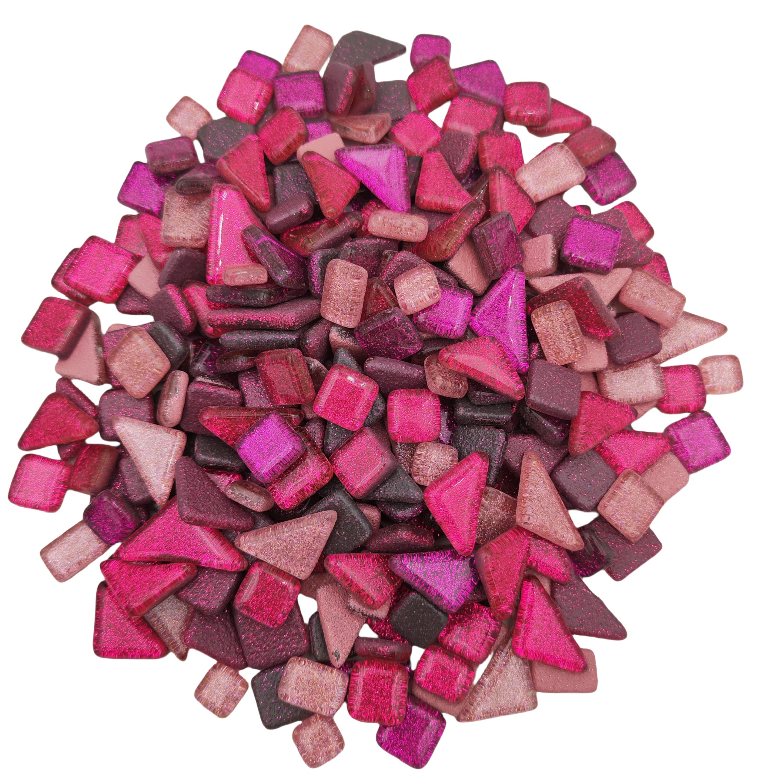 600 Carreaux De Mosaïque En Verre Brillant à Paillettes - Idéal Pour DIY Et Décoration