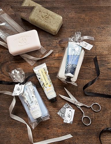 Miniatura 27 de Pre de Provence - Barra de jabón francesa artesanal enriquecida con manteca de karité, lirio de tigre, 8.81 oz Amande,Coconut,Pomelo,Miel