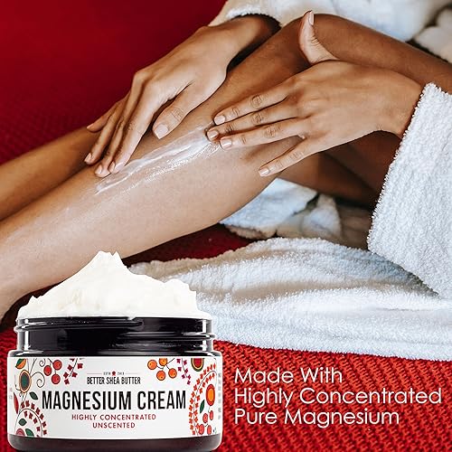 Miniatura 4 de Magnesium Good Night Cream  Alivia la tensión muscular y los calambres en las piernas  Loción nocturna segura para embarazos, niños y bebés